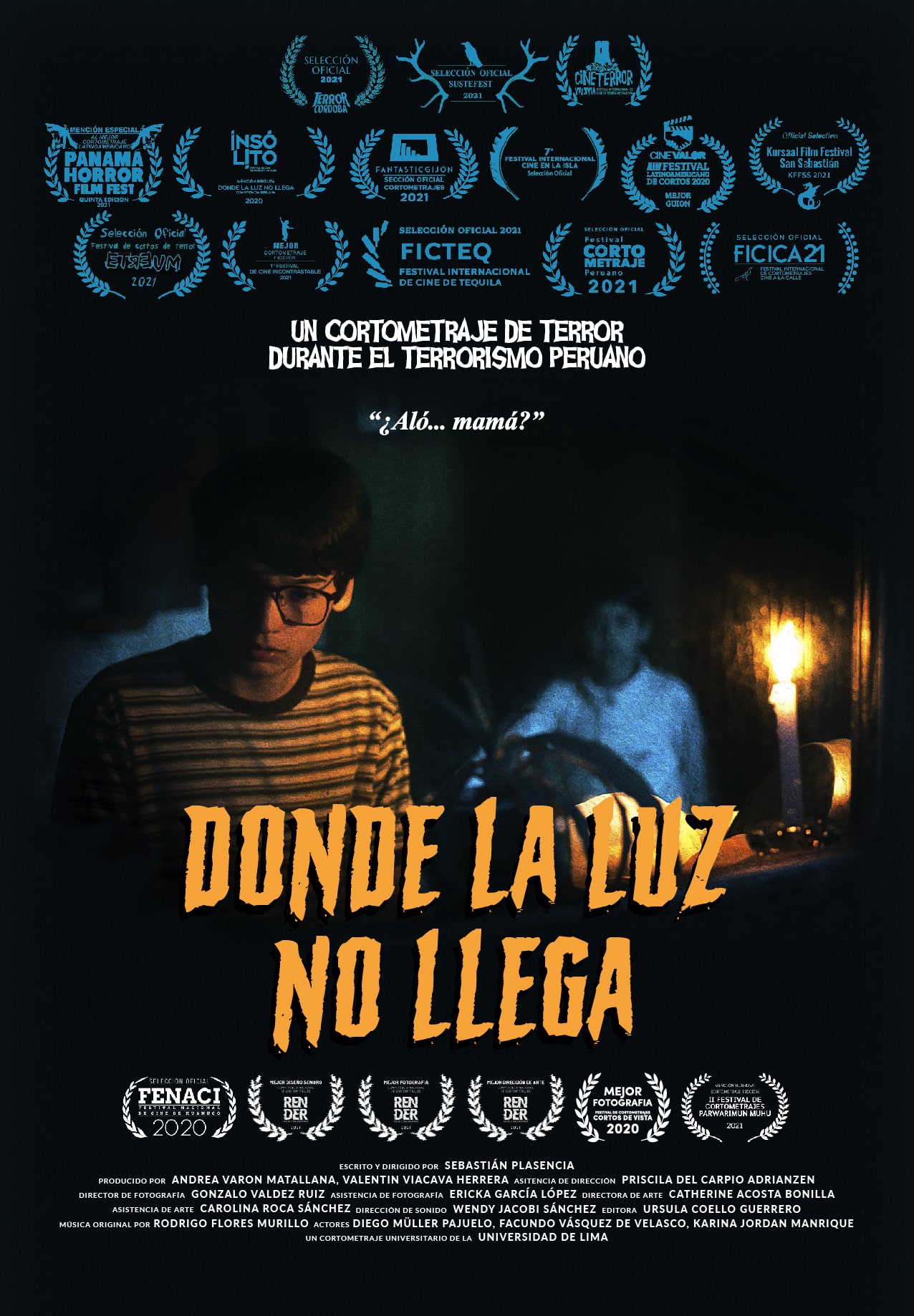 Donde La Luz No Llega Poster