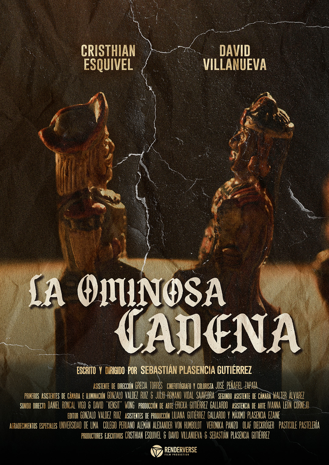 La Ominosa Cadena - Poster